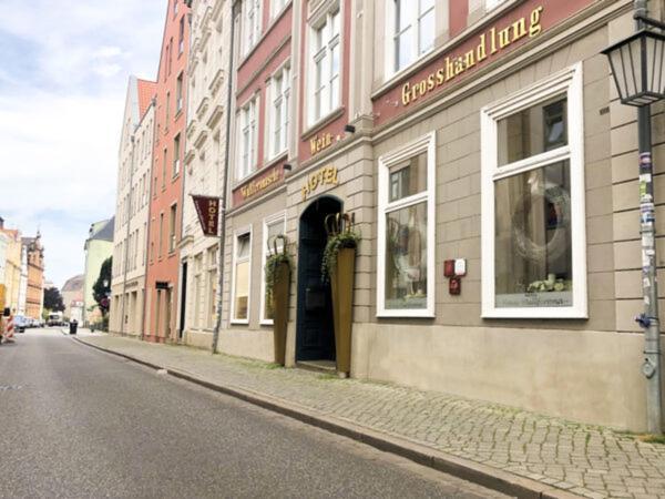 Haus Wullfcrona Hotel Stralsund Exterior photo
